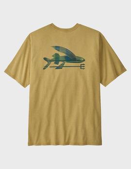 Camiseta Patagonia M´S Flying Fish Responsibili T