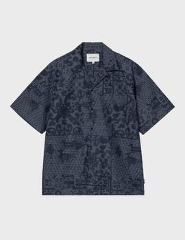 Camisa Carhartt WIP S/S Vestige Blue