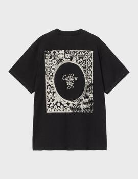 Camiseta Carhartt WIP S/S Vestige Black stone wshd