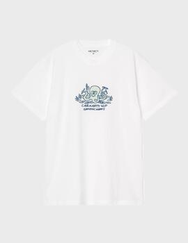 Camiseta Carhartt WIP S/S Ink Lab White