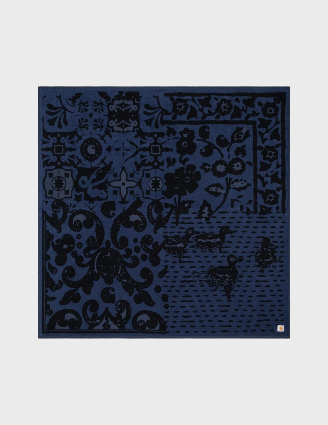 Toalla Carhartt WIP Blanket Vestige, Blue