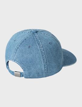 Gorras Carharrt WIP Lucas Cap Blue Bleached