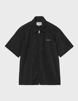 Camisa Carhartt WIP Postal Zip Black