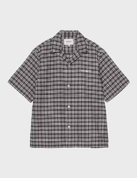 Camisa Carhartt WIP S/S Kander Check Black