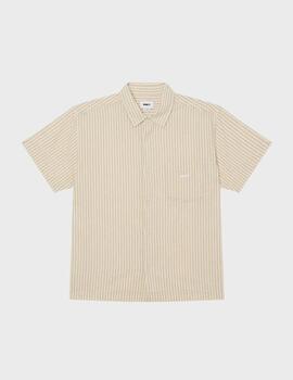 Camisa Obey alan woven unbleached multi