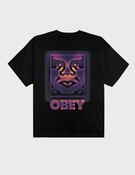 Camiseta Obey Heat Map Icon Black