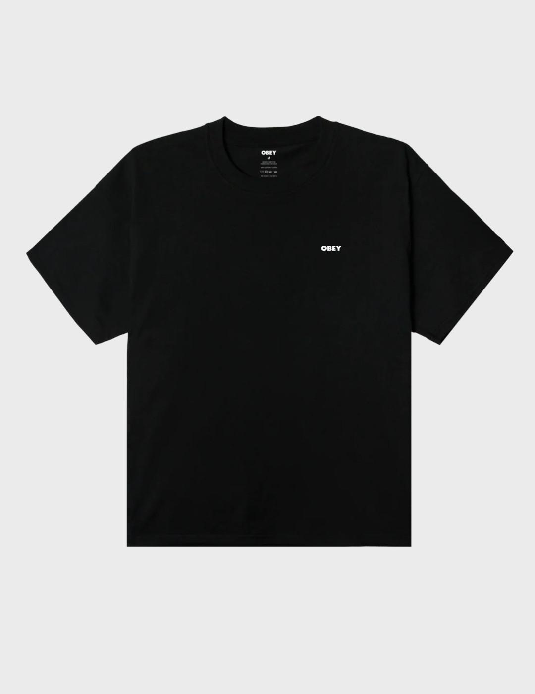 Camiseta Obey Heat Map Icon Black