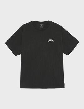 Camiseta Obey code pigment dusty black