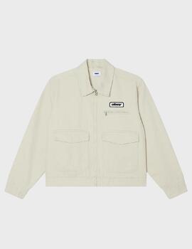 Chaqueta obey walter work Silver birch faded wash