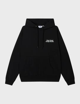 Sudadera Obey visual design studio black
