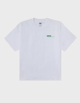 Camiseta Obey studios sport white