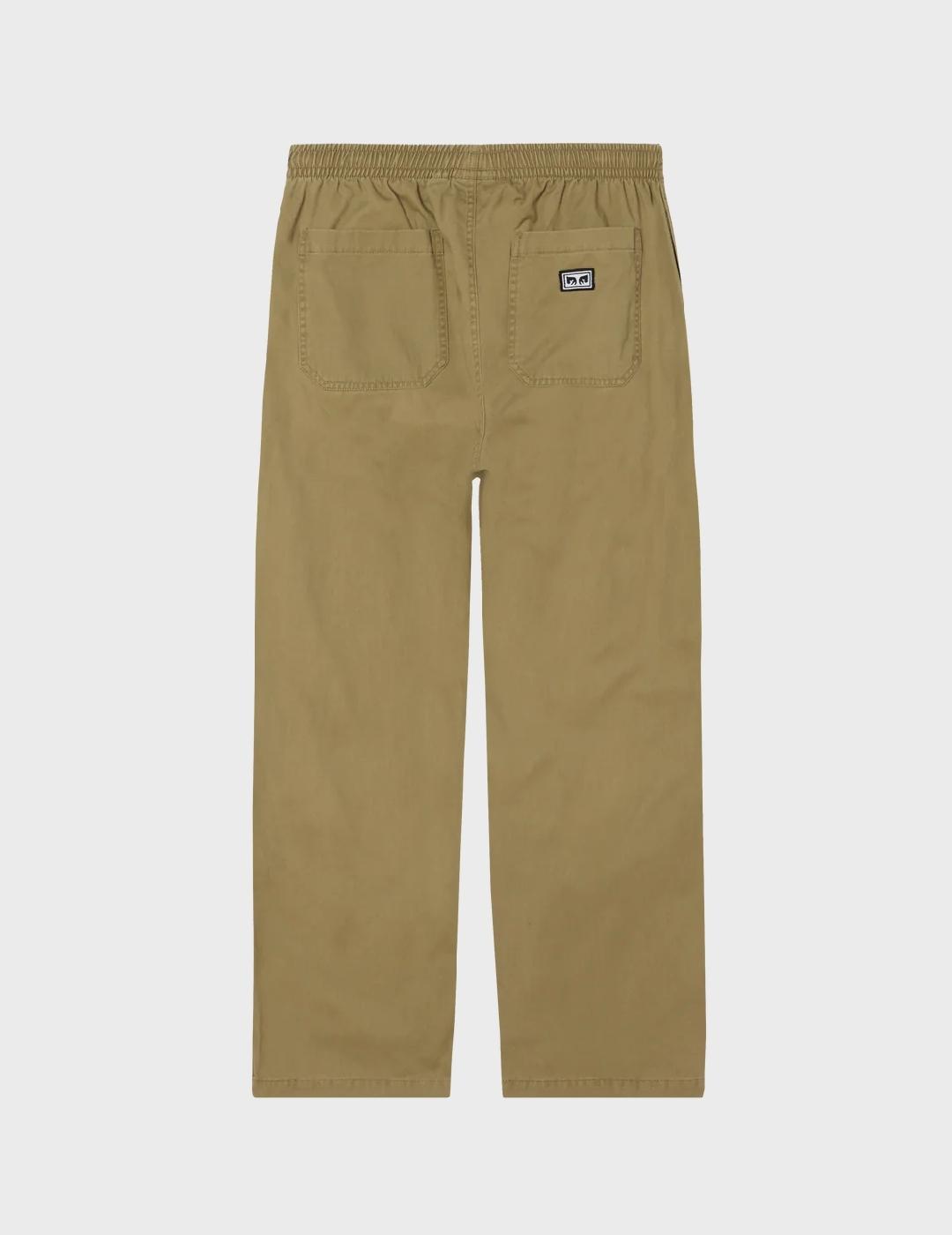 Pantalón Obey theo easy pant mermaid faded wash