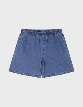 Pantalón Obey easy denim short light indigo