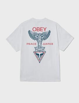 Camiseta Obey nouveau angel white