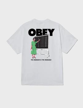 Camiseta Obey I will Obey White