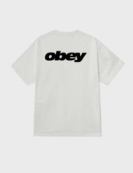 Camiseta Obey bounce pigment vintage white