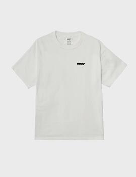 Camiseta Obey bounce pigment vintage white