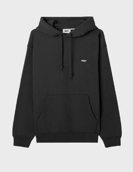Sudadera Obey established works bold hood II Black