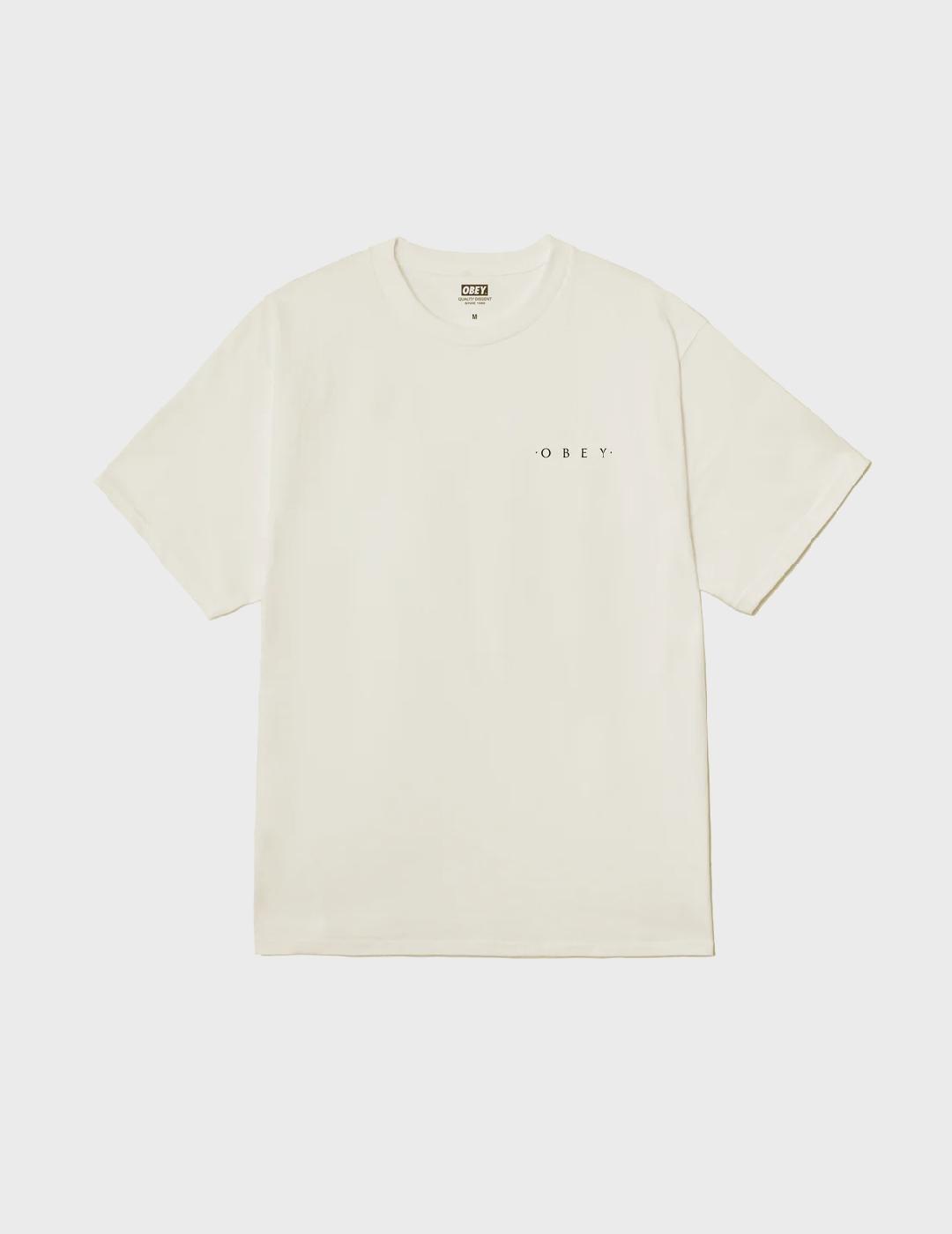 Camiseta Obey architecture of the uni vintage whit