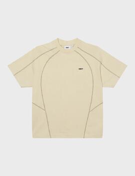 Camiseta Obey contrast stitch silver birch