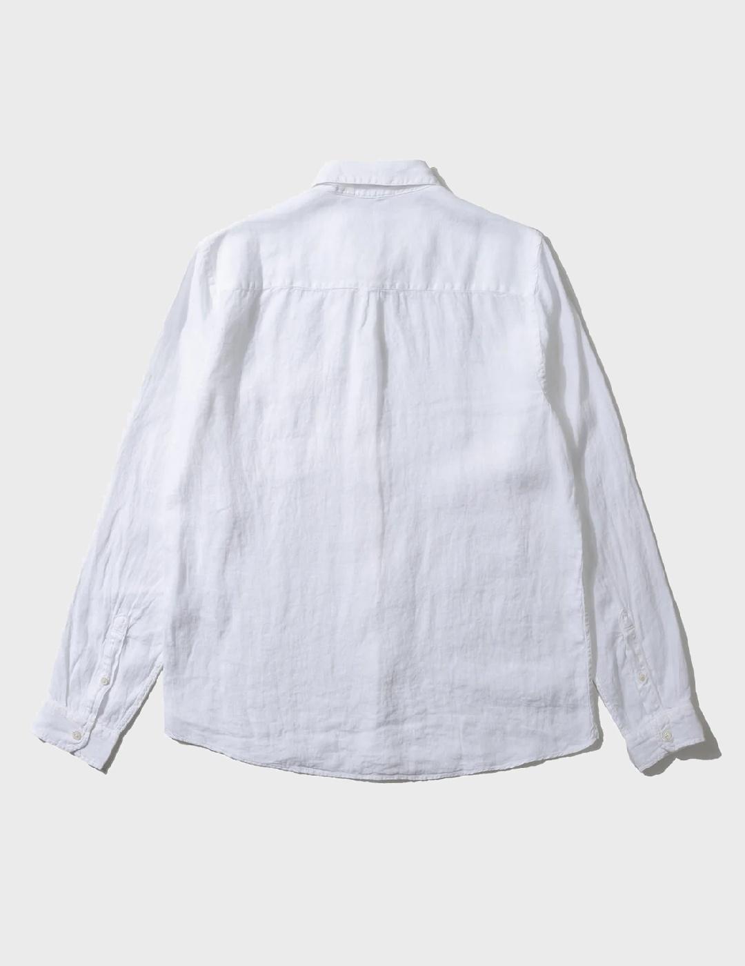 Camisa Edmmond Studios Linen Shirt Plain white