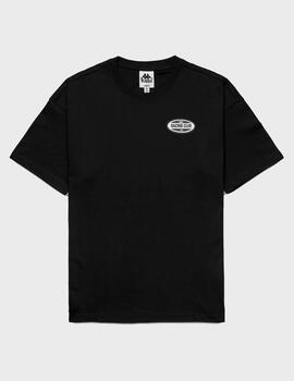 Camiseta Kappa Authentic Solian Black-White