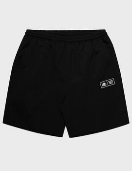 Pantalon Corto Kappa Authentic Nimbo Black