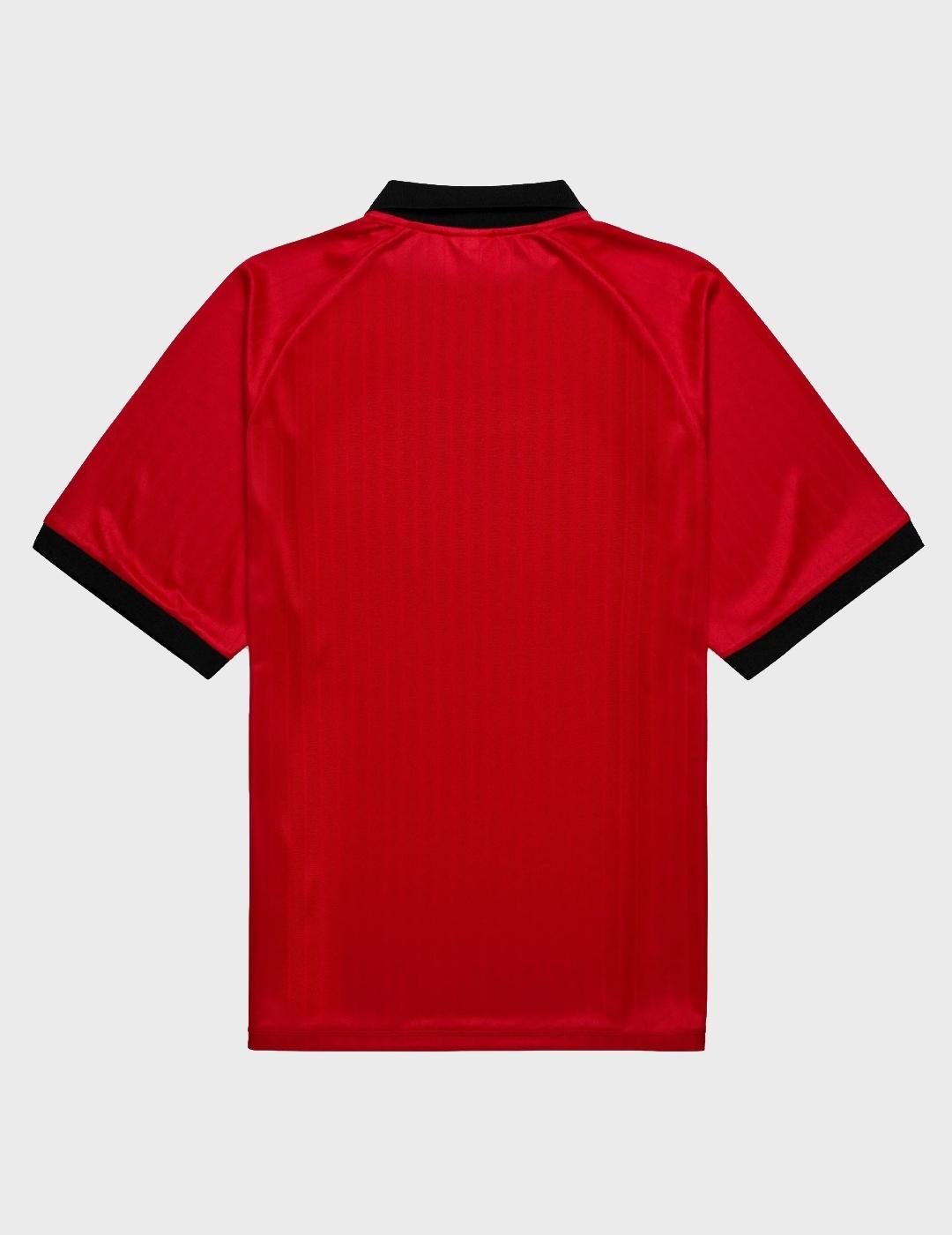 Camiseta Kappa Authentic Sloan Red Md Coral-Black