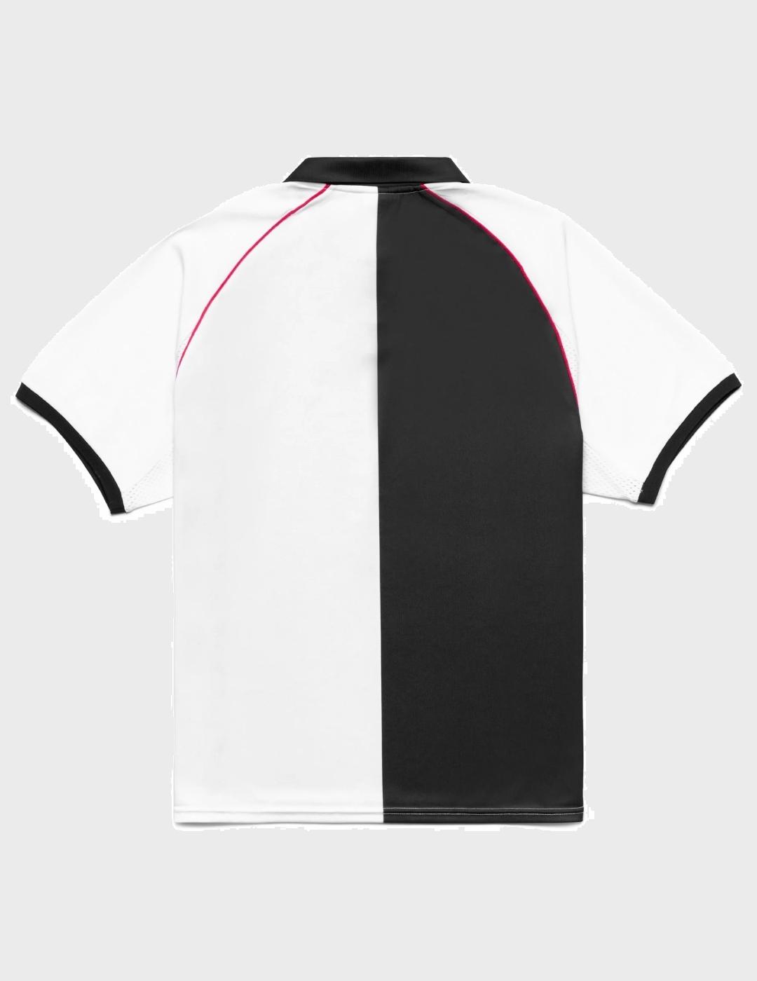 Camiseta Kappa Authentic Solin White-Black-Red Md