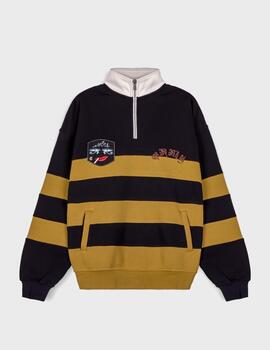 Sudadera Grimey Fire Route High Neck