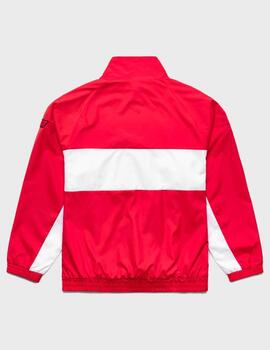 Chaqueta Kappa Authentic Sullix Red Md Coral-W-B