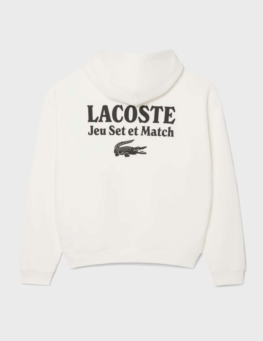 Sudadera Lacoste Sweatshirt Blanc 70v