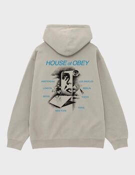 Sudadera Obey Pyramid Scroll Moonstruck