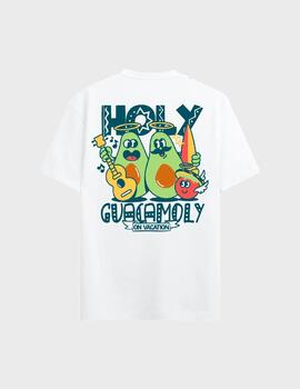 Camiseta On Vacation Holy Guacamoly T-shirt Wht