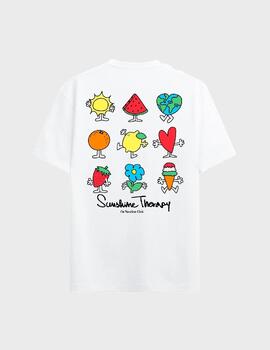 Camiseta On Vacation Sunshine Therapy T-shirt Wht