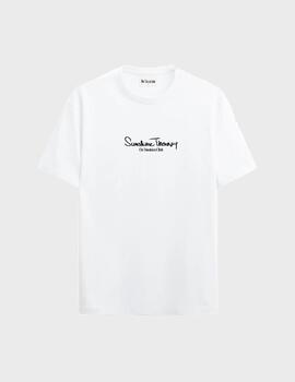Camiseta On Vacation Sunshine Therapy T-shirt Wht