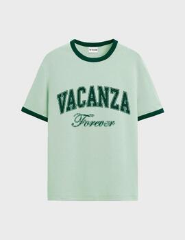 Camiseta On Vacation Vacanza Collegge T-shirt Mint