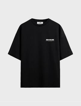Camiseta Vertere Berlin Hig On Love T-Black