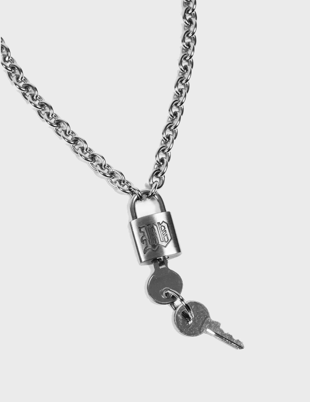 Collar Wasted Paris Never Mind Necklace Silver