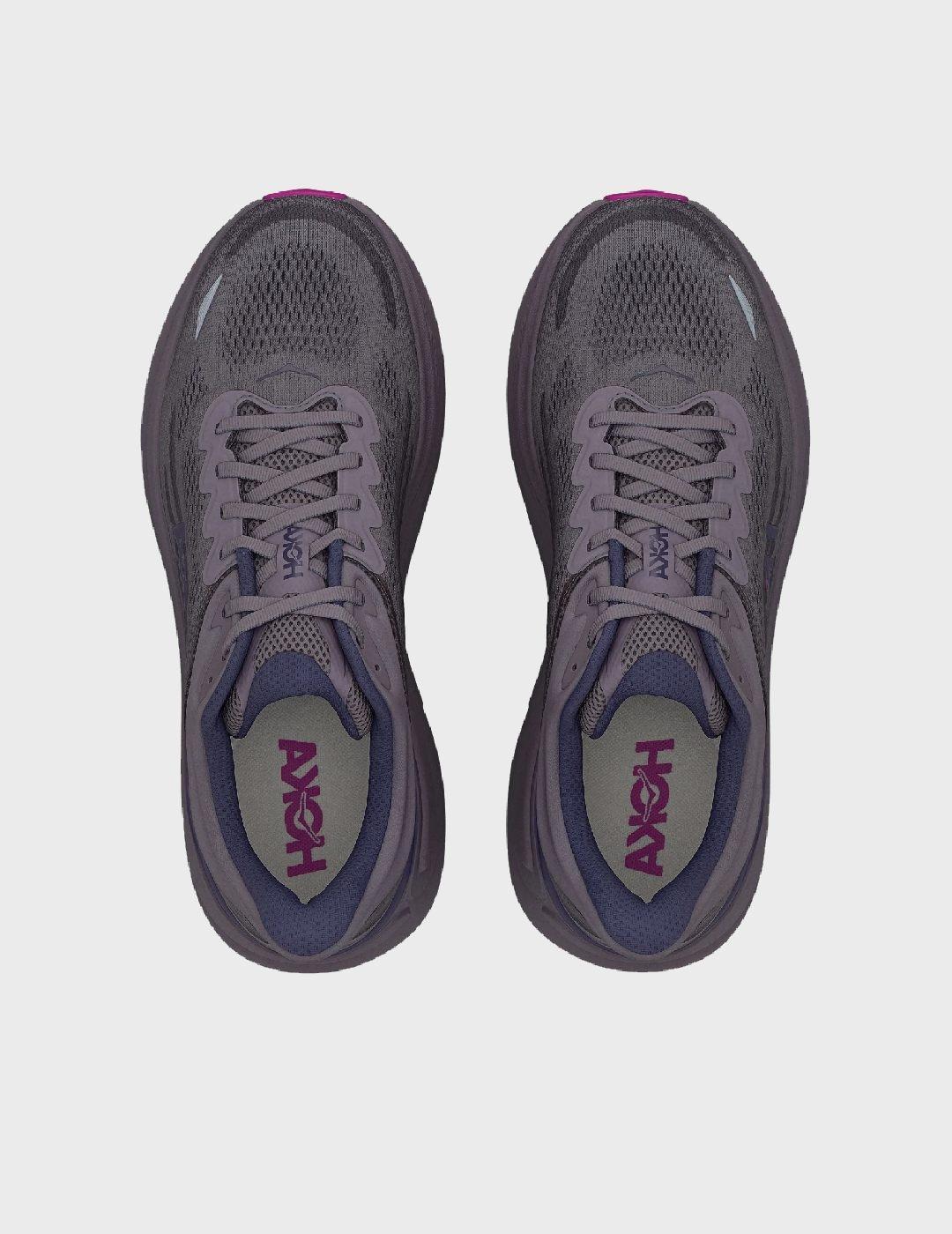 Zapatillas Hoka W Bondi 9 Berry Shrub / Galaxt