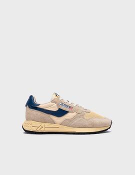 Zapatillas Autry Reelwind Low Man Suede/Net Ecru/e