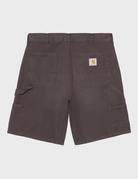 Pantalón Carhartt WIP Double Knee Short Shale Ston