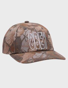 Gorra Obey Outline Pigment 6 PNL VB Fence Camo Mlt