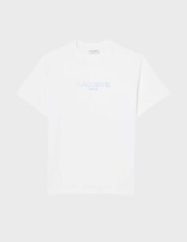 Camiseta Lacoste TH1435 00 001 Blanc
