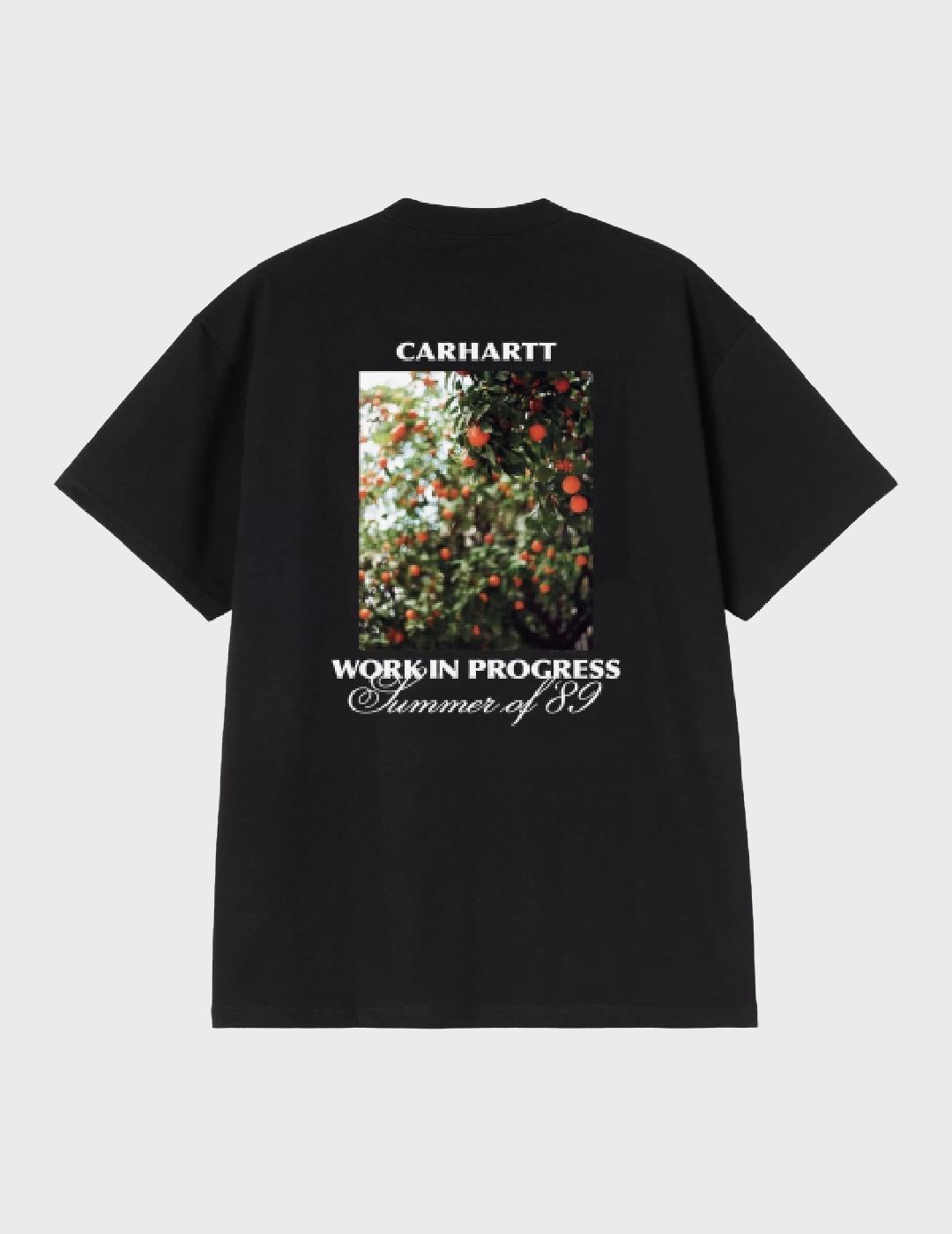 Camiseta Carhartt WIP S/S Warm Views Black