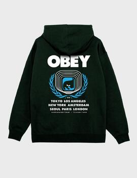 Sudadera Obey Icon Eye Wreath Botanical Garden