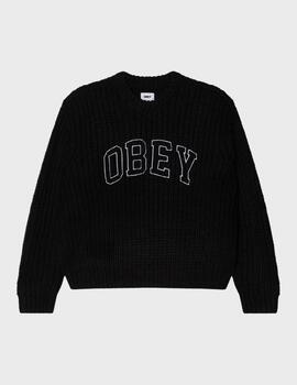 Jersey Obey Collegiate Sweater Black Multi