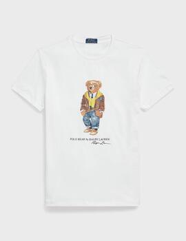 Camiseta Polo Ralph Lauren Bear M CL SSCNCMSLM1 Wh