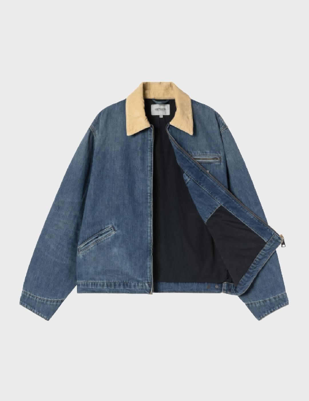 Chaqueta Carhartt WIP OG Detroit Blue dusty H Brwn