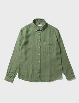 Camisa Edmmond Studios Line Shirt Plain Khaki